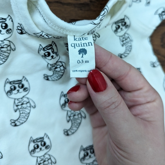 NEW Kate Quinn Mermaid Cat Knotted Gown 0-3 M - Picture 4 of 4